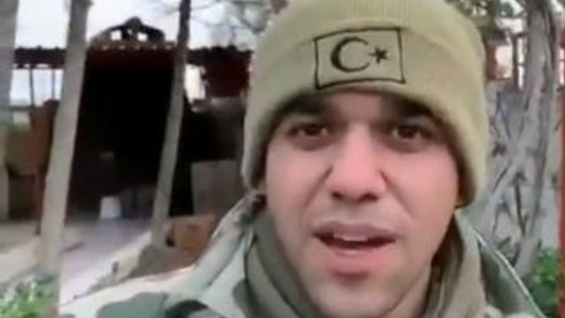 Şehitler İdlib'e giderken birbirlerinden helallik istedi