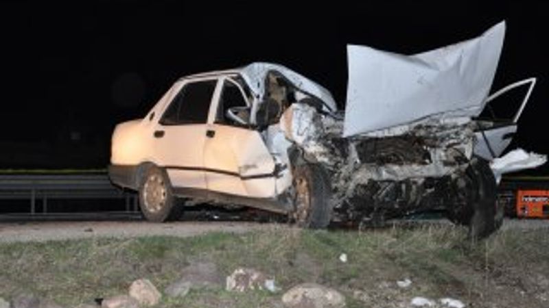 Afyonkarahisar'da trafik kazası: 1 ölü