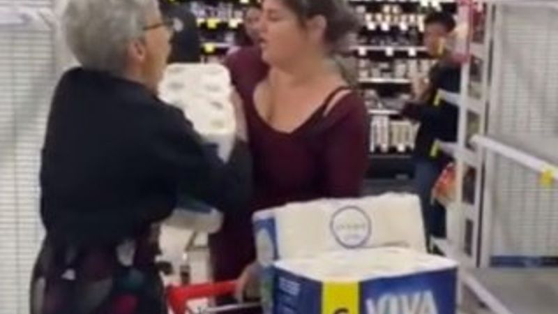 Avustralya'da tuvalet kağıdı kavgası