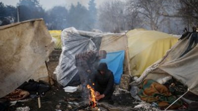 Sığınmacıların Avrupa yolunda umutlu bekleyişi