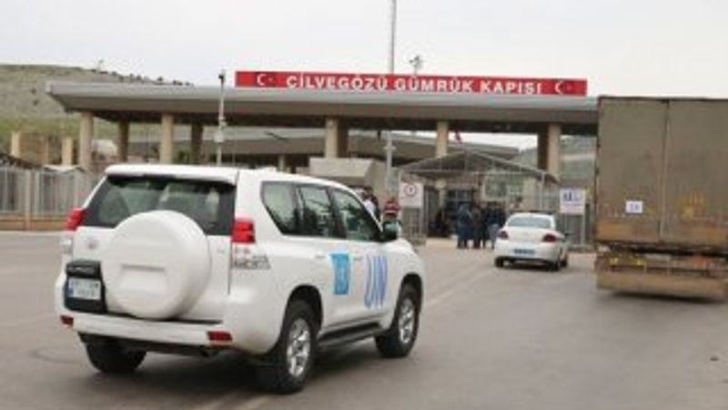 BM'den İdlib'e 23 tırlık insani yardım