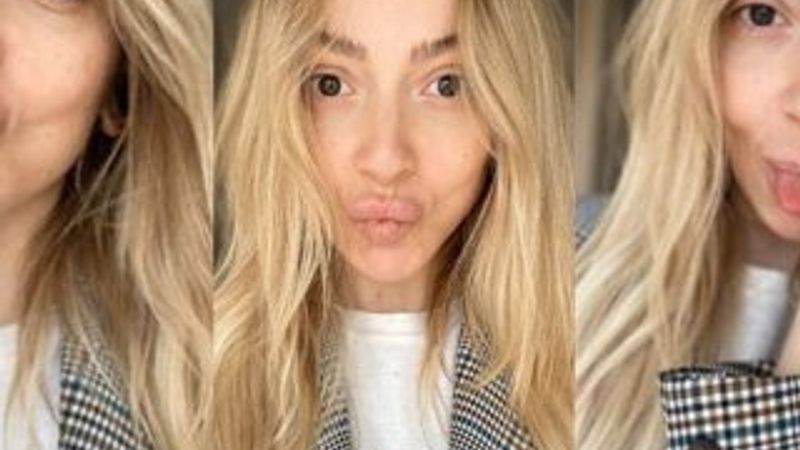 Hadise, yine makyajsız