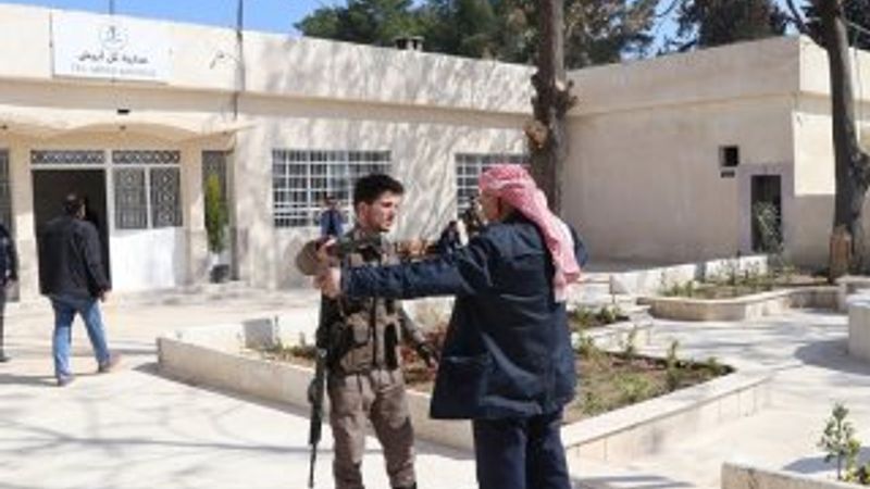 Tel Abyad'da adliye binası hizmete açıldı