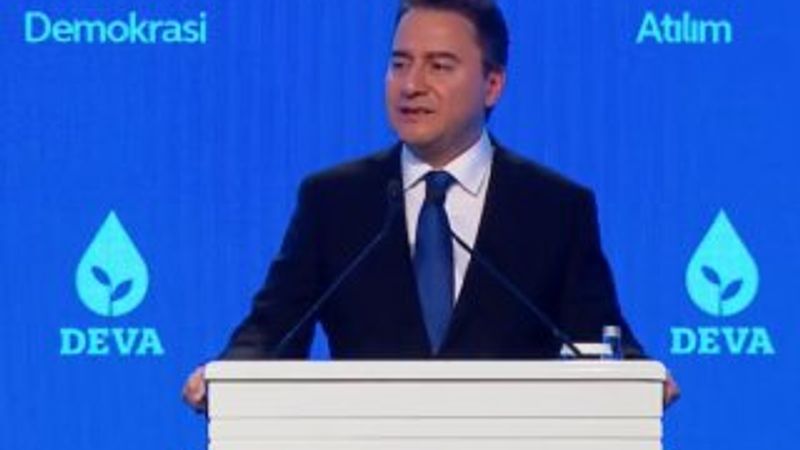 Haber kanalları Ali Babacan'ın konuşmasını yayınlamadı