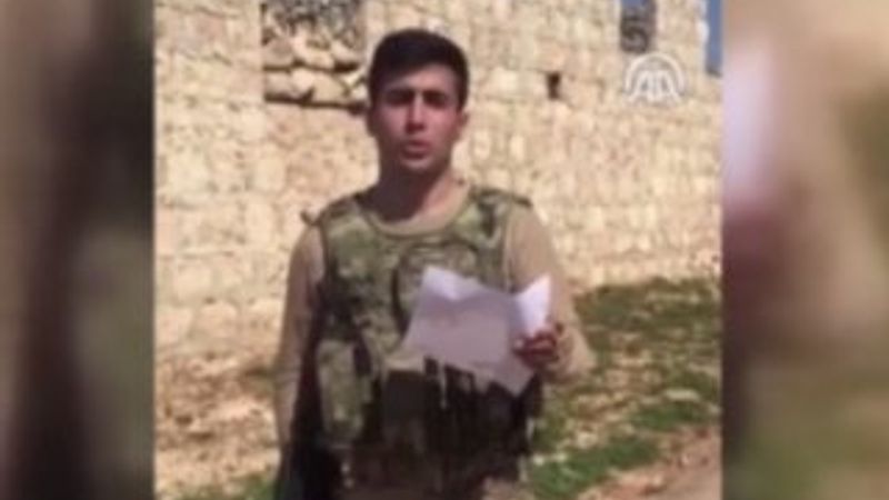 Mehmetçik'ten öğrencilere görüntülü teşekkür mesajı