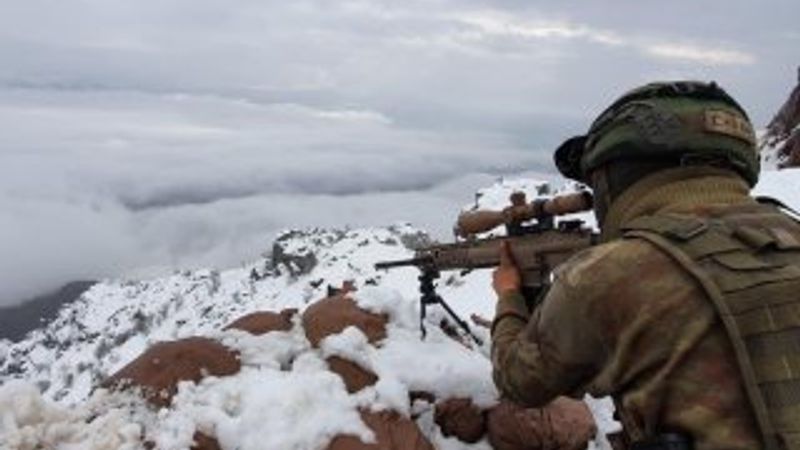 Kuzey Irak'ta 11 PKK'lı terörist öldürüldü