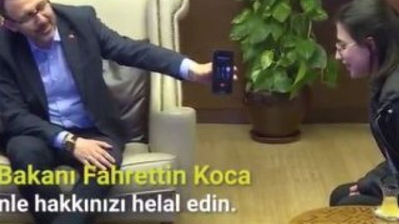 Bakanlar ile öğrenciler arasında samimi görüşme