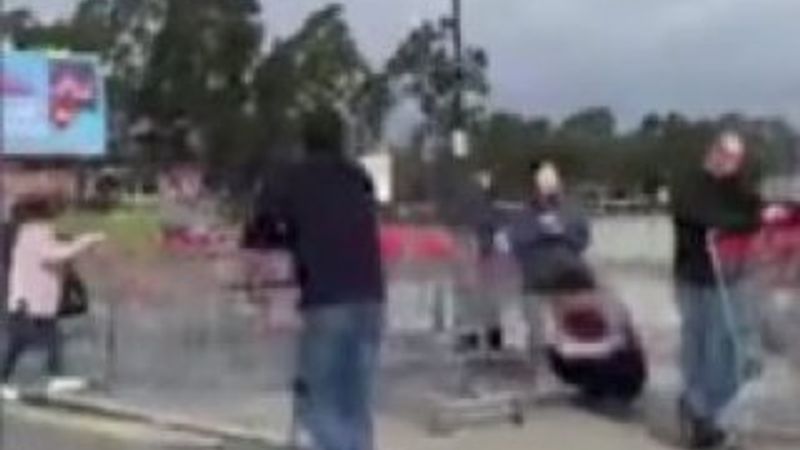 Trump önemsemedi, halk marketlere koştu