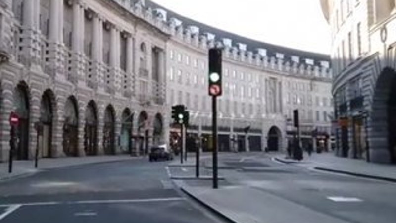 Londra, hayalet şehre döndü