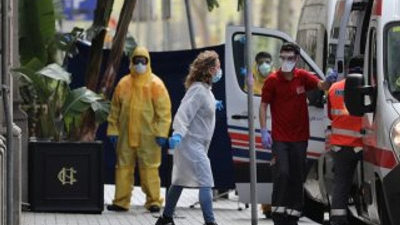 İspanya'da can kaybı 3 bin 434'e yükseldi