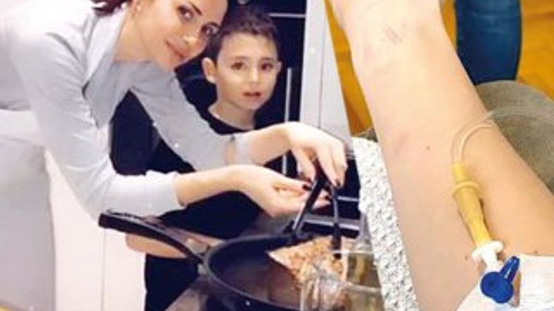 Emina Jahovic'ın koronavirüs önlemi