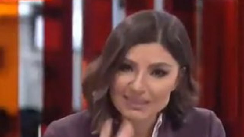 CNN spikeri gözyaşlarını tutamadı