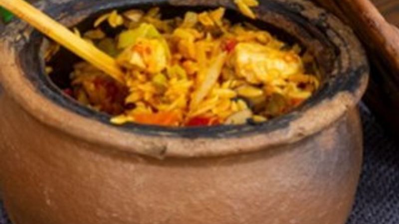 Korona günlerinde güveçte pilav tarifi #evdepişir