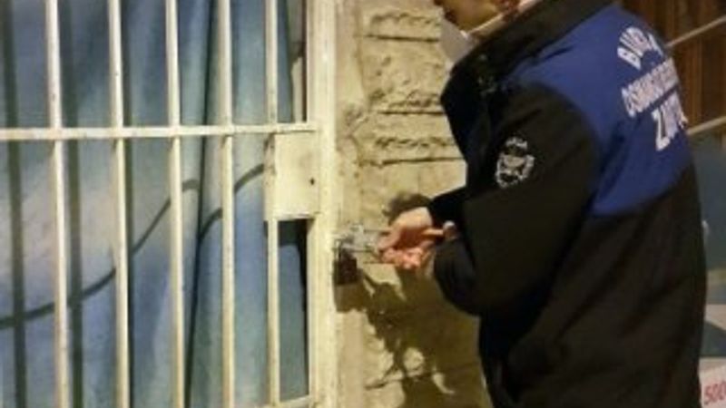 Bursa'da merdiven altı tatlıcıya baskın