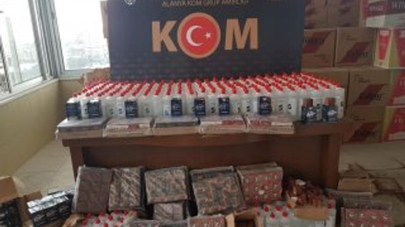 Antalya’da sahte maske ve kaçak akaryakıt operasyonu