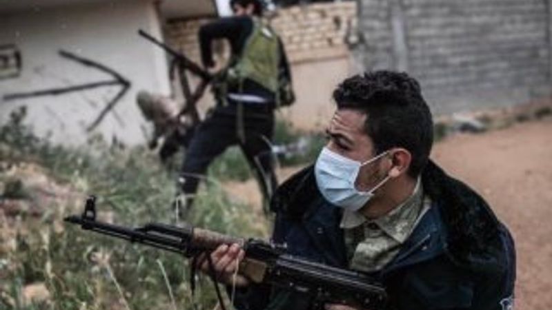 Libya'da milis güçleriyle maskeli çatışma