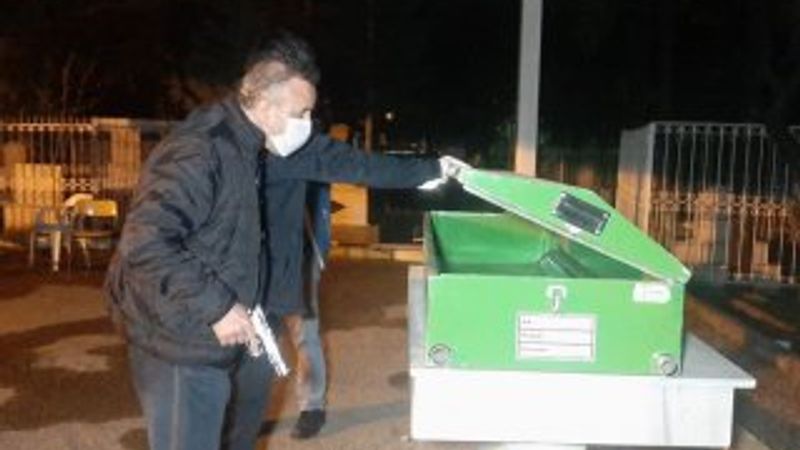 Mezarlıktan duyulan kadın çığlığı panik yarattı