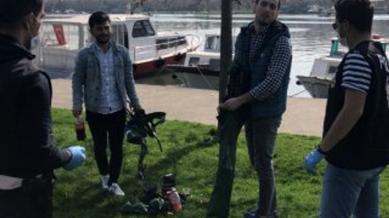 İstanbul'da yasağa rağmen sokağa çıkanlar