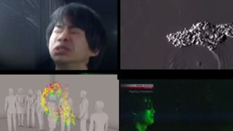 Koronavirüsün nasıl bulaştığını gösteren görüntüler