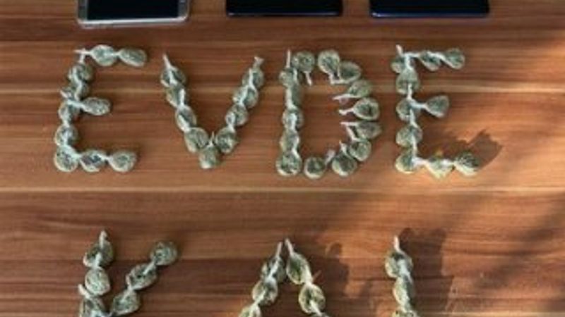 Narkotikten evde kal mesajı