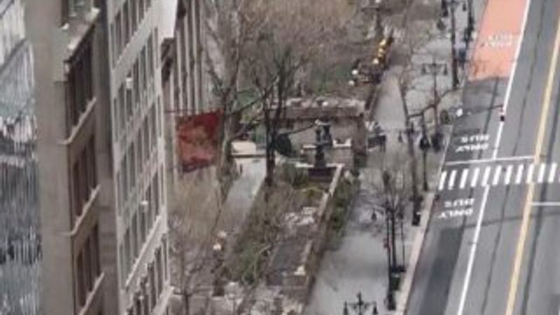 Koronavirüs kentleri ıssızlaştırdı