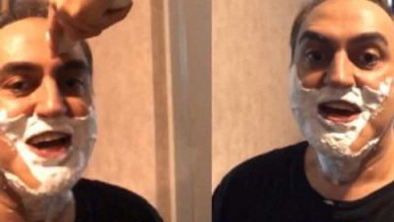 Arkadaşları Arto'yu tıraş etti