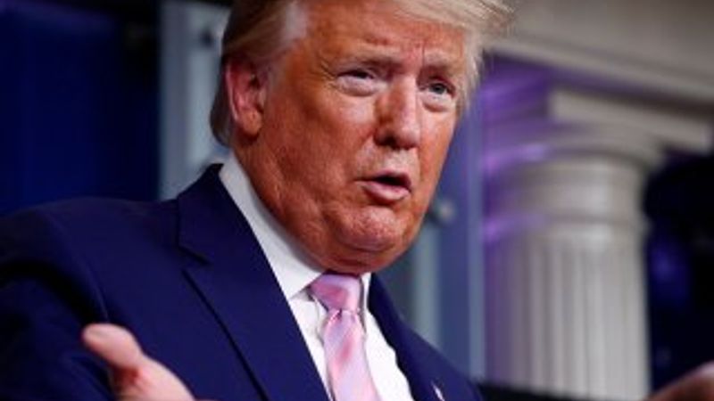 Trump: Tıbbi malzeme stoğumuz bitmek üzere