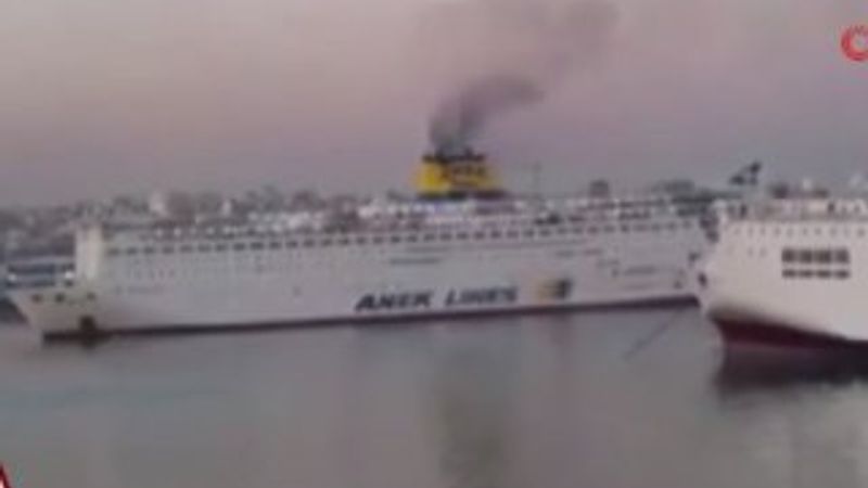 Yunan bayraklı gemi karantinaya alındı