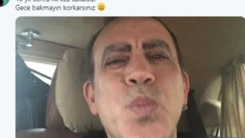 Haluk Levent sakalını kesti