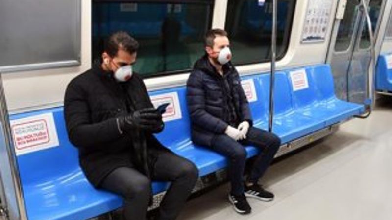 İstanbul'da toplu ulaşımda maskeli seyahat şartı