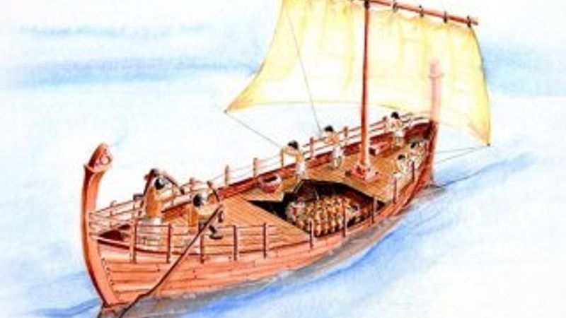 Sırp kömür madeninde Roma gemi enkazları bulundu