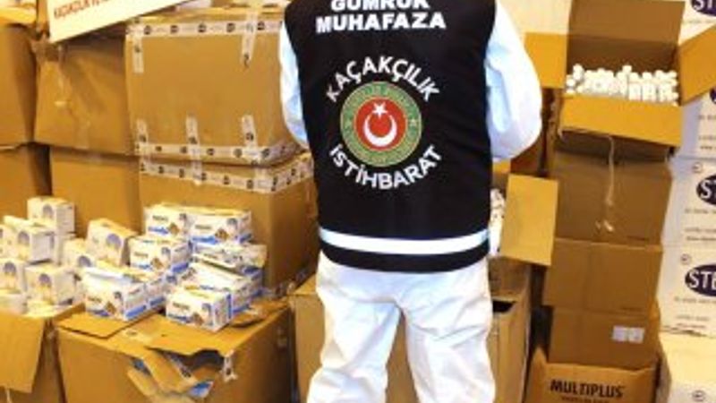 İpsala'da 760 bin tıbbi maske ele geçirildi