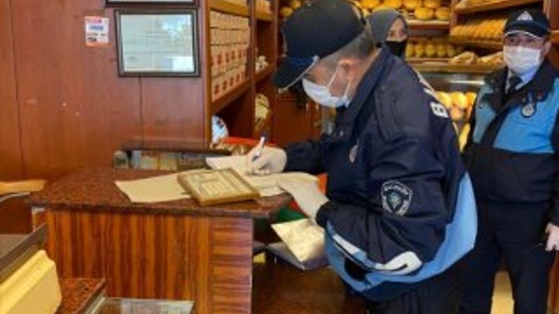 Ekmeği 5 liraya satan fırsatçı fırıncıya ceza kesildi