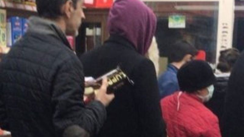 Yasak kararının ardından ortaya çıkan görüntüler