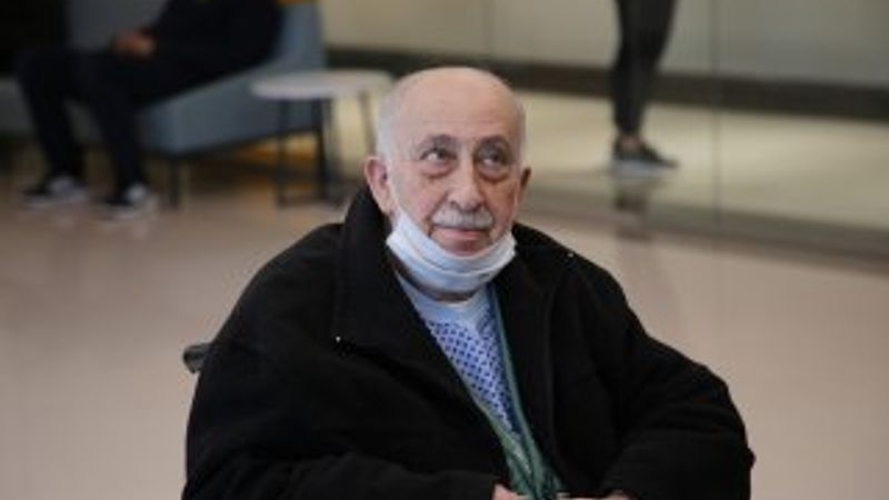 Zabıtaya hitabıyla duygulandıran Burhan Amca, Mersin'de tedavi edilecek