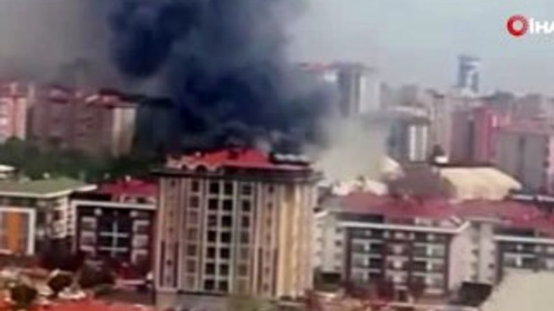 Belediyeye kızdı buz pistini ateşe verdi