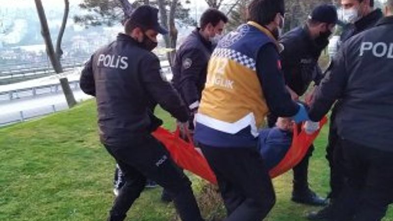 Beşiktaş'ta çimenlikte kahvaltı yapan adam vuruldu