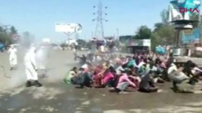 Hindistan'da göçmenlere koronavirüs zulmü