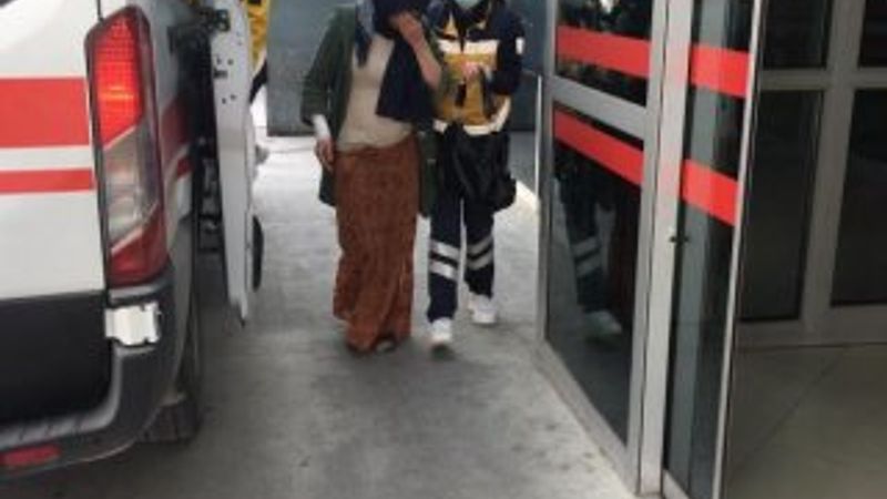 Hamile eşini dövüp, cam kırığıyla yaraladı