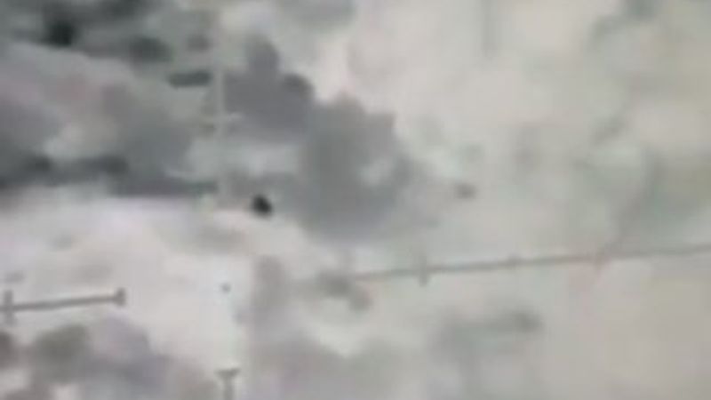 SİHA'nın 2 teröristi vurma anı