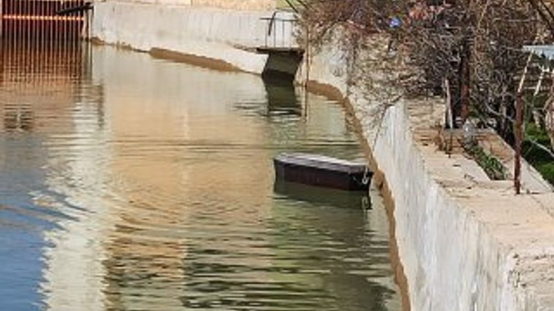 Çoruh Nehri'nde yüzen tabutlar şaşkına çevirdi
