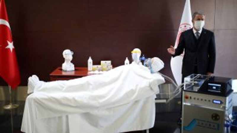 Yerli ve milli imkanlarla solunum cihazı üretildi