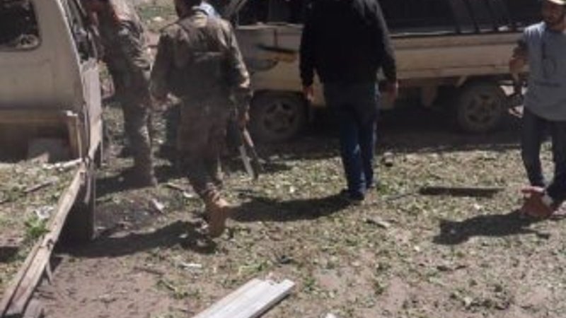 Afrin'deki patlamada 3 kişi yaralandı