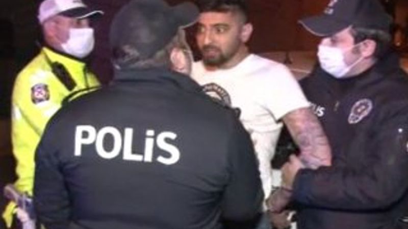 Ehliyetsiz sürücü dehşet saçtı