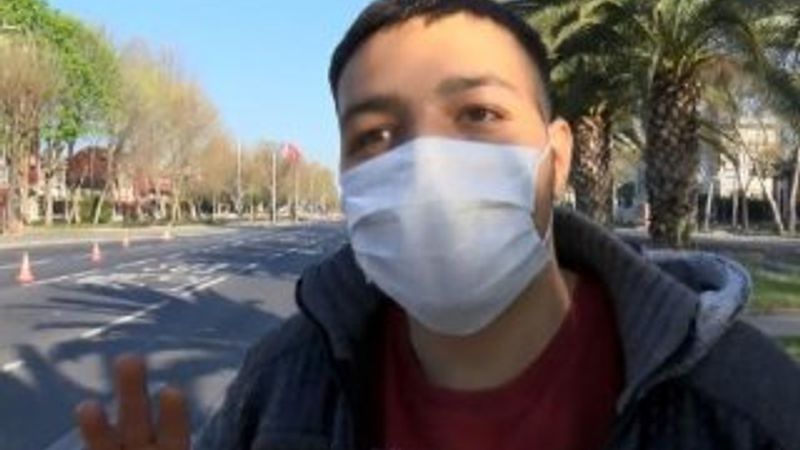 Cezaevinden tahliye olan genç, sokağa çıkma cezası yedi