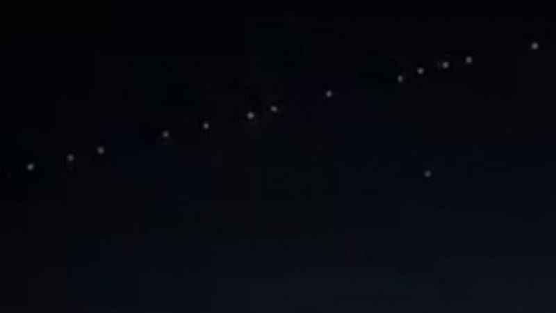 İngilizler, Starlink projesini UFO sandı