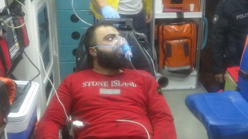 Adana’da yabancı uyruklu şahsın yaşadığı evde yangın çıktı