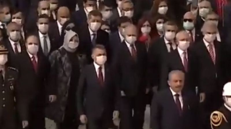 Anıtkabir'de 23 Nisan töreni