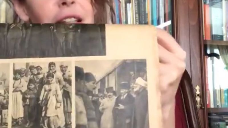 Pelin Batu'nun arşivinden Atatürk fotoğrafları