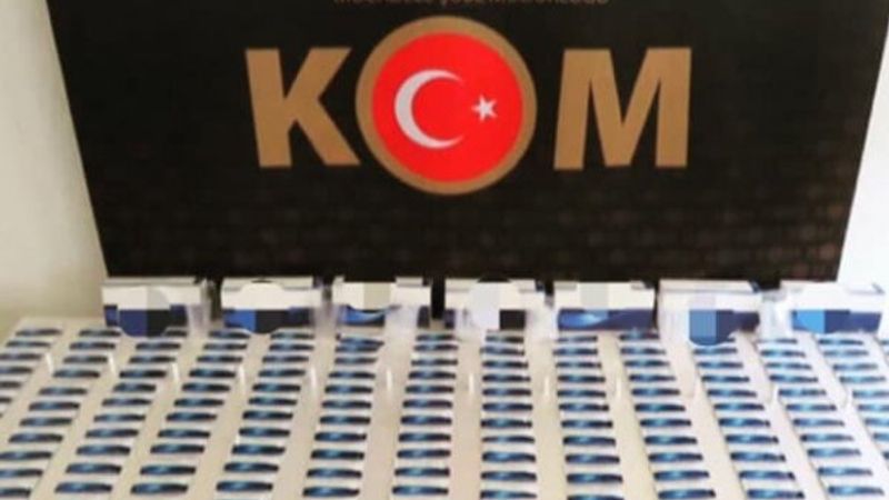 Konya’da 280 adet koronavirüs test kiti ele geçirildi
